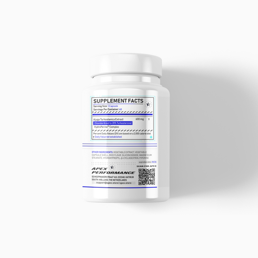 Turkesterone+ 20% with HydroPerine™ - 60 V-Capsules