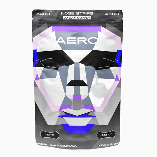 Aero™ Nose Strips (Black) - 30 Day Supply