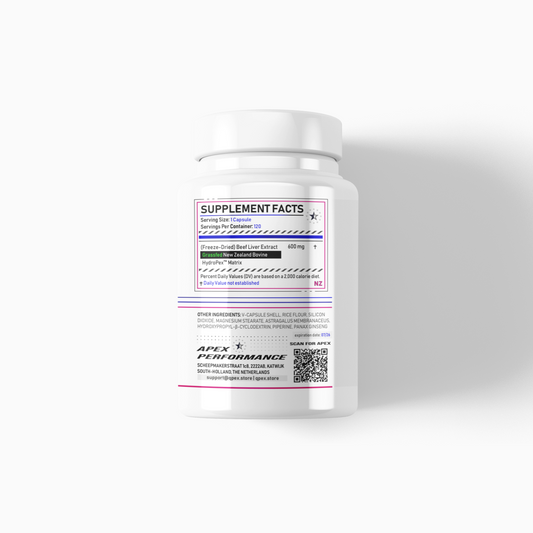 Beef Liver (New Zealand Bovine) with HydroPex™ - 120 V-Capsules