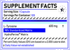 L-Tyrosine 98% with HydroPerine™ - 120 V-Capsules