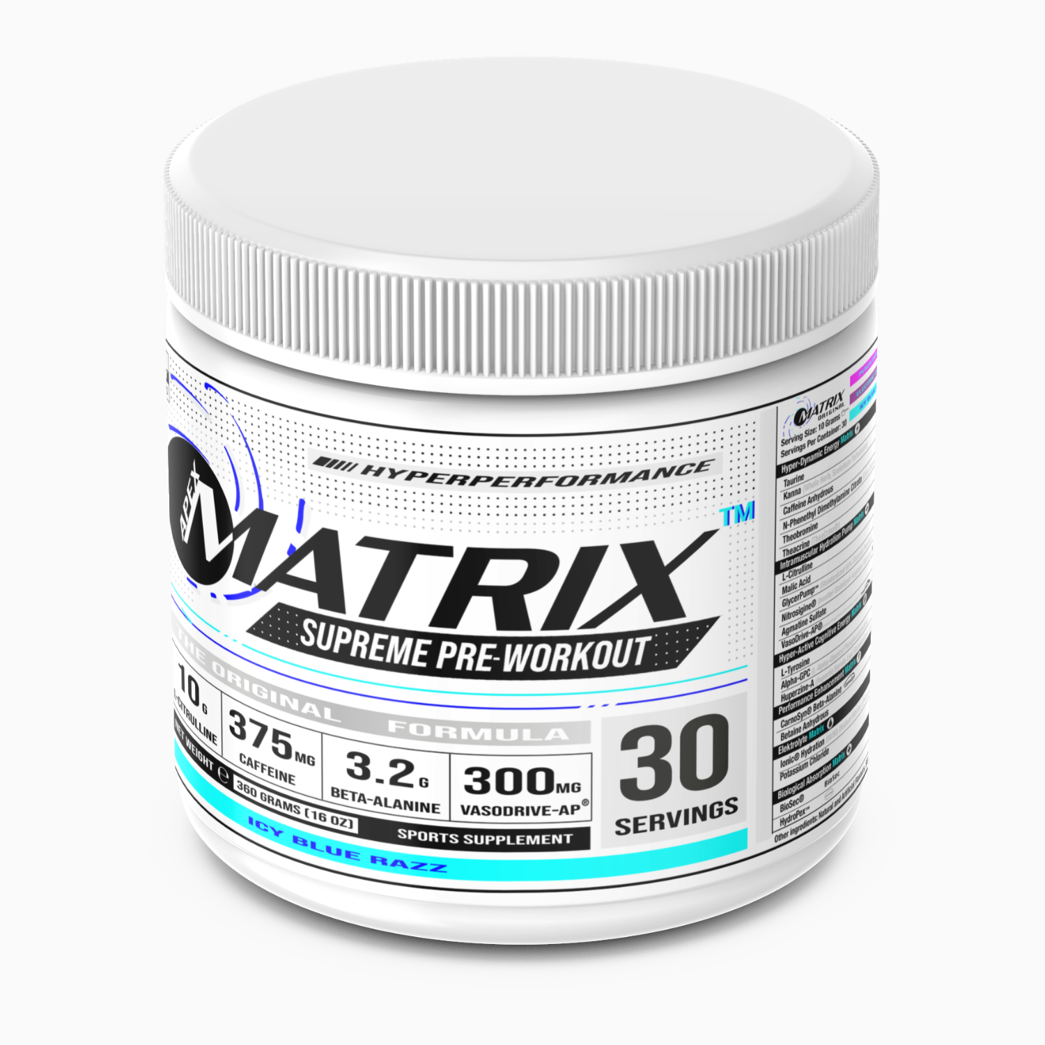 Matrix™ Original Pre-Workout - 30 Servings (360 grams) – Apex