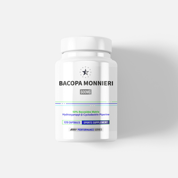Bacopa Monnieri 50% with HydroPerine™ - 120 V-Capsules