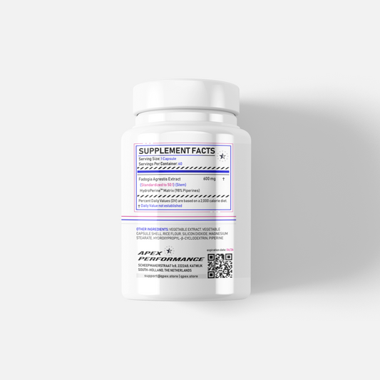 Fadogia Agrestis+ 50:1 with HydroPerine™ - 60 V-Capsules