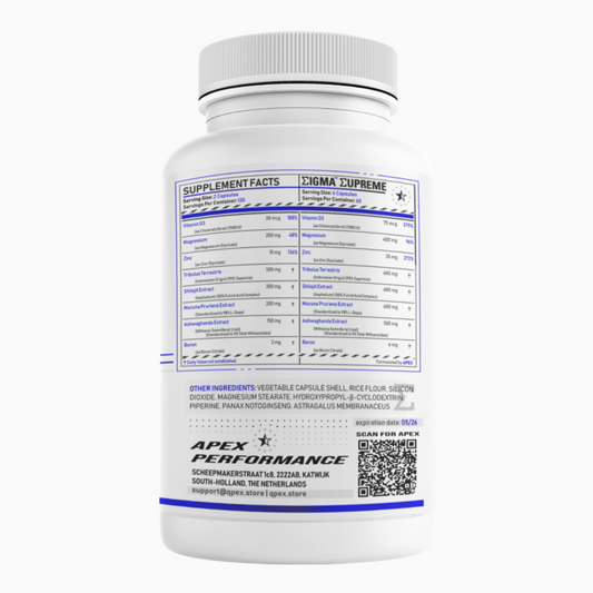 Σigma™ Σupreme - Testosterone Booster - 240 V-Capsules