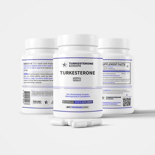 Turkesterone 10% with HPβCD - 3 Months Supply