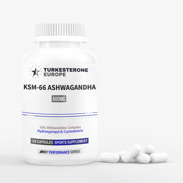 KSM-66® Ashwagandha 10% Withanolides with HPβCD - 120 V-Capsules